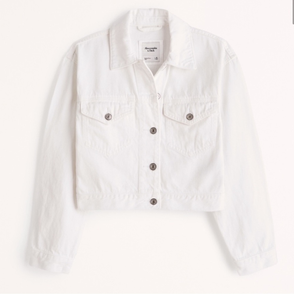 Abercrombie Cropped Denim Jacket